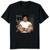 Heißer Verkauf Jackie Chan Film Fans T-Shirt Humor Grafik Gedruckt Welt Superstar T-Shirt Streetwear Hipster Lässig Weich Unisex Kleidung