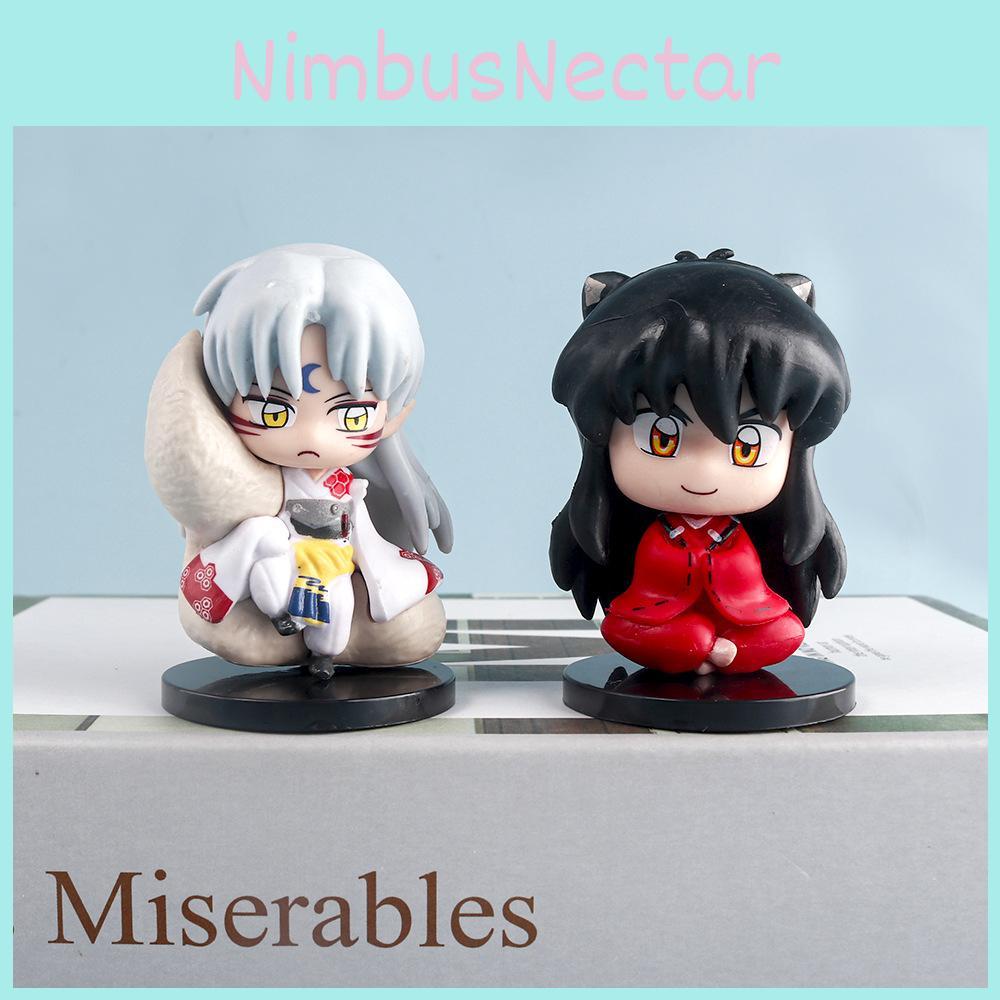 Wholesale Inuyasha Sesshomaru Pvc Figure Miniature Anime Toy Decoration