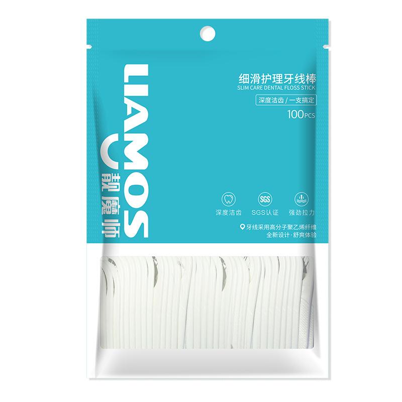 

Automatic Box Dental Floss Disposable Dental Floss Stick High Tension Plastic Toothpick Thread Portable Dental Floss Box