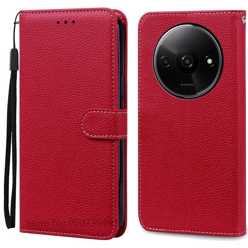 Für Redmi A3X Fall Leder Flip Brieftasche Abdeckung Für Xiaomi Redmi A3X Fall Buch Brieftasche Abdeckung Für Redmi A 3X A3X Fall Coque Fundas