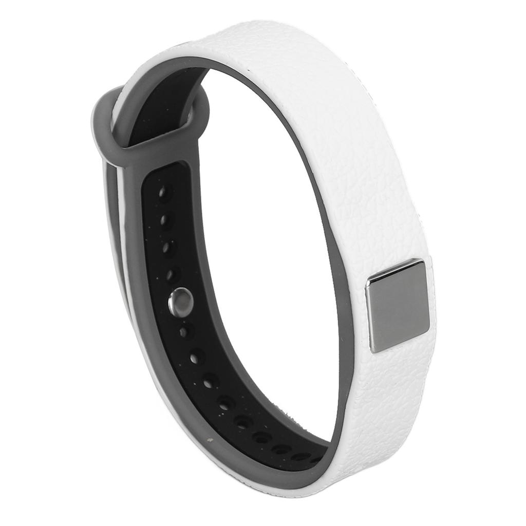 Antistatisches Armband, verstellbar, wasserdicht, weiches und leichtes Silikon-Balance-Armband für Damen und Herren, Weiß