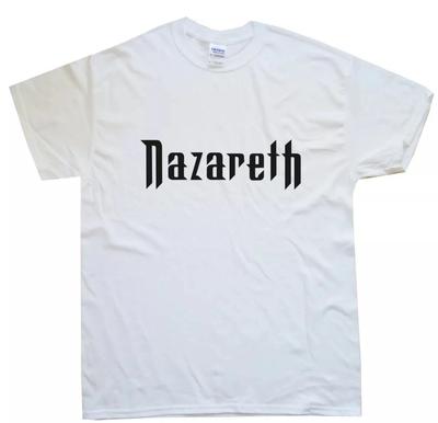 NAZARETH T-SHIRT All Sizes S M L XL XXL Colours Black, White