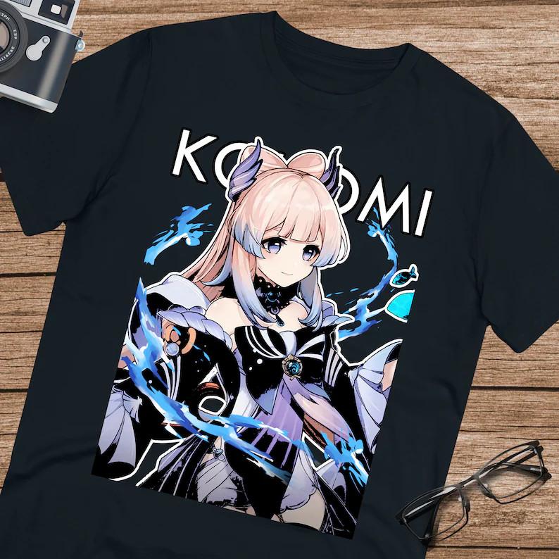 Kokomi Genshin Impact Shirt FanMade Waifu Unisex Tee