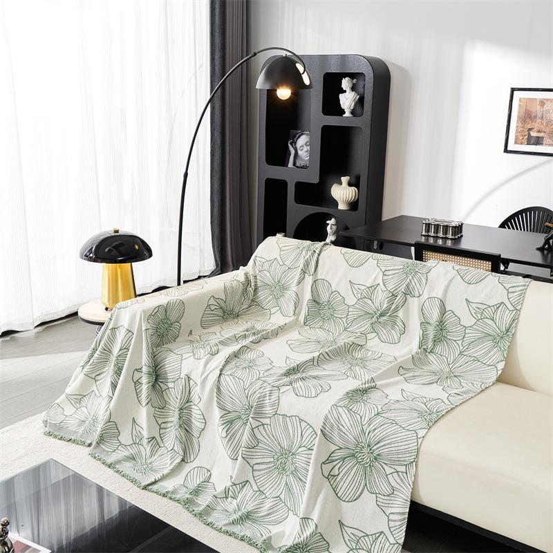 Chenier Premium Style Light Luxury Sofa Cover Towel Universal In All Seasons, Anti-cat Scratch Sofa Blanket Full Cover Cloth Towel One Piece