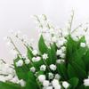 Lily of The Valley Plastic Flowers Wedding Bouquet Garden Artificial Bellflower Home Vase Table Party DIY Room Decor Arrangement