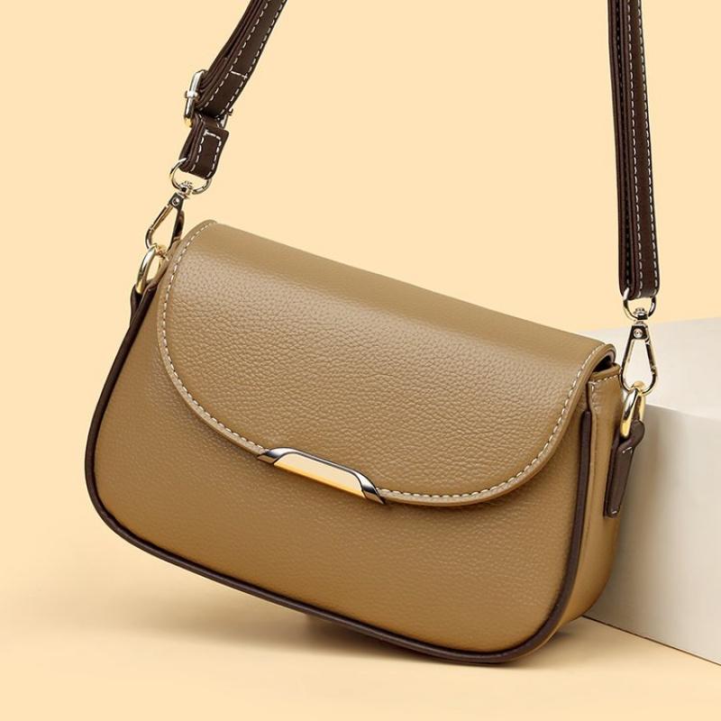 Fashionable PU Leather Women's Shoulder Bag, Simple Casual Crossbody Bag, Fashionable Retro Daily Bag Suitable for Daily Use and Shopping