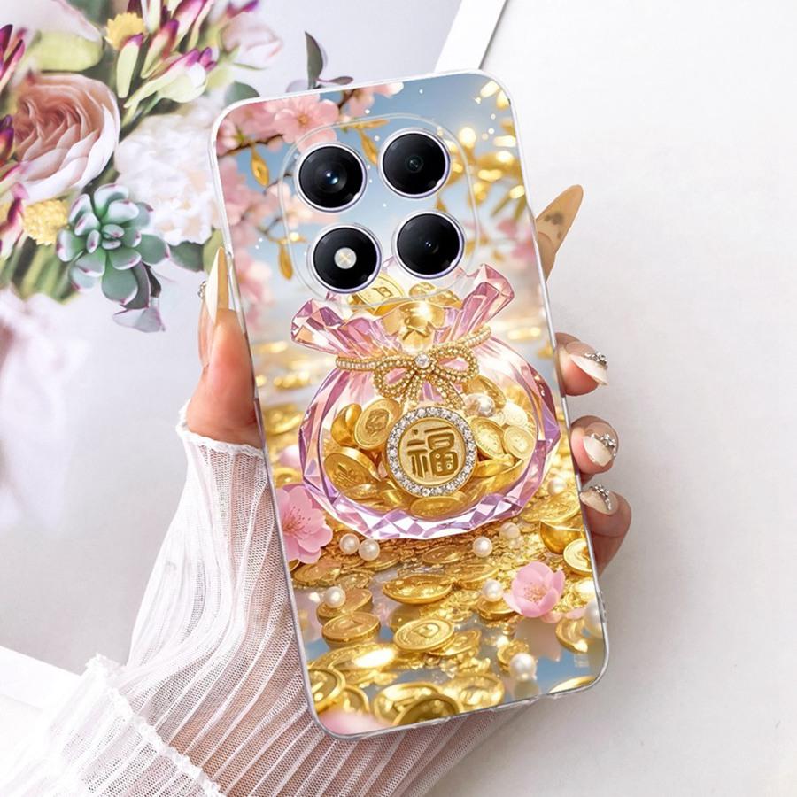 For Xiaomi Redmi Note 14 Pro Case Soft Silicone TPU Butterfly Painted Phone Case For Redmi Note14 14 Pro 4G Cover Coque
