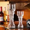 2Pcs Soccer Beer Glass, Large Capacity, Trophy Shaped Pint Mug, Classic Replica Beer Stein for Pub Home Bar Party, Sports Fan Gift