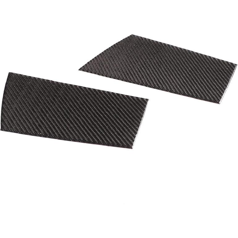 Car C-Pillar Window Panel Cover Trim Compatible with Nissan Z Fairlady 400Z RZ34 2023-2025,Soft Carbon Fiber C-Pillar Trim Molding Cover Decorative