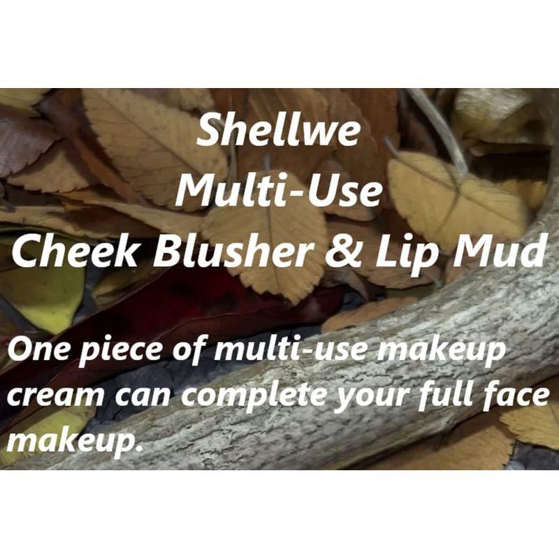 SHELLWE MAKEUP - Multi-Use Cheek Blusher & Lip Mud - 2 Colors