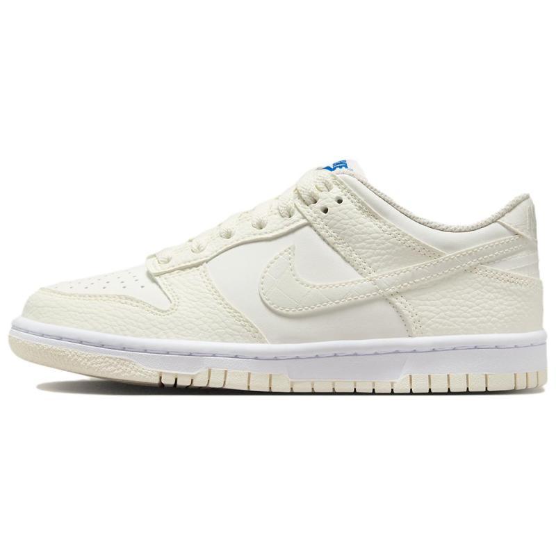 

Nike Dunk Low SE Sail Croc GS Kids Sneakers FV7472-100 38.5 экрю