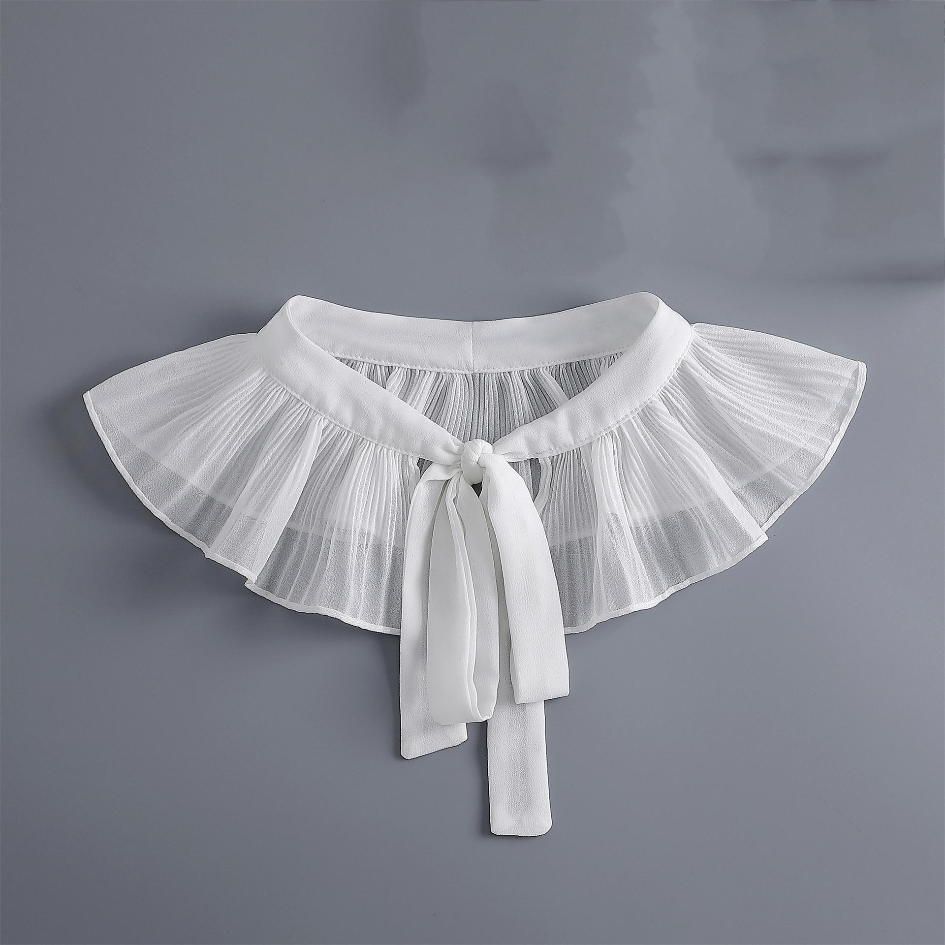 

Летнее платье с кружевным цветочным воротником, съемный воротник, декоративная съемная одежда, накидка на плечи, накидка с ложным воротником