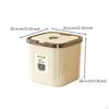 Rice Storage Container DampnessResistantResistant Large Capacity Flour Box Versatile Airtight Food