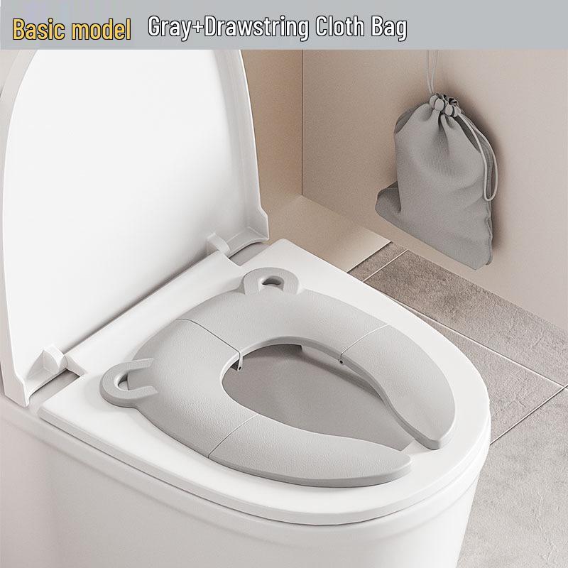 Compact Children's Travel Toilet Seat Pad - Foldable for Easy Storage
