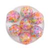 Stress Relief Ball Toy Children's Vent Grape Ball 6.0 Pattern Beads Colorful Beads Decompression Vent Ball Squeeze Pinch Fun