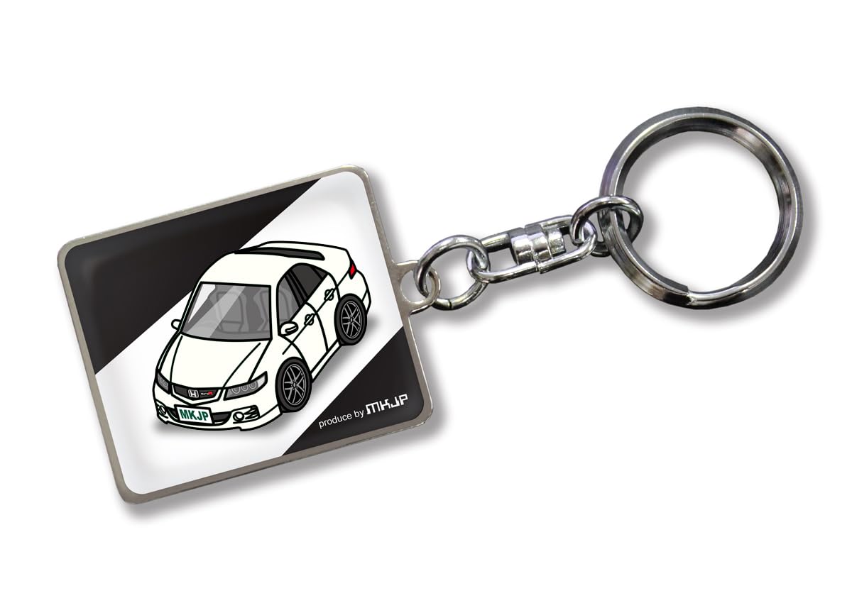 

MKJP Euro R CL7 Custom Keychain Base Black Accord, white 27mm x 32mm (panel белый