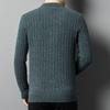 New Autumn and Winter Men's Pure Wool Knitwear, Loose Casual Versatile Fashionable Lapel Cardigan Men's Jacket