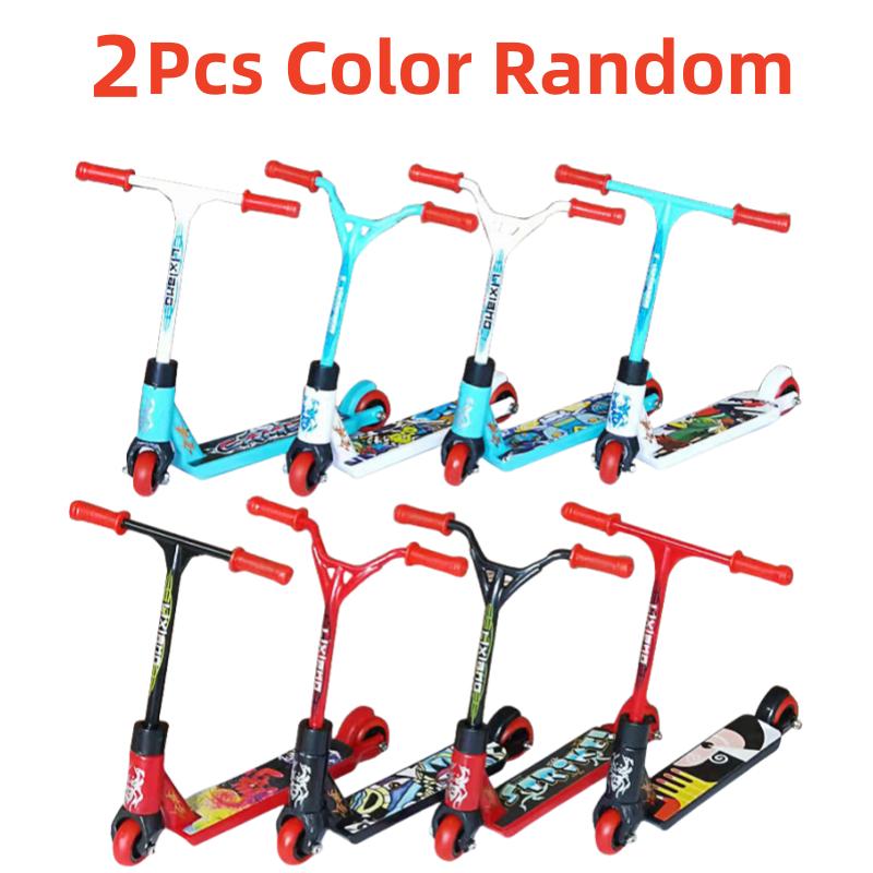 Novelty Funny Mini Finger Scooter Stunt Toy Interactive Finger Skate Skate Scooter Parent-Child Interactive Gift For Kids