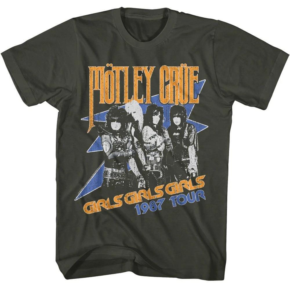 Motley Crue Girls Girls Girls 1987 Tour Music Shirt 120