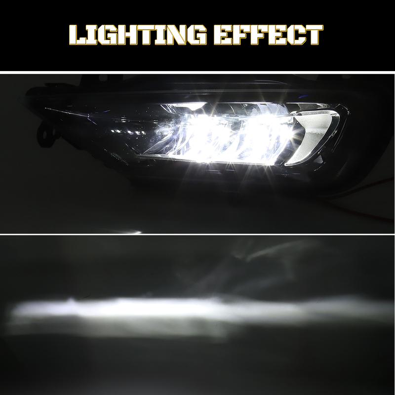 LED Fog Lamp For Volvo XC60 XC90 S90 V90 2018 2019 2020 2021-2025 Front Foglight Daytime Running Light DRL 31395865 31395866 12V