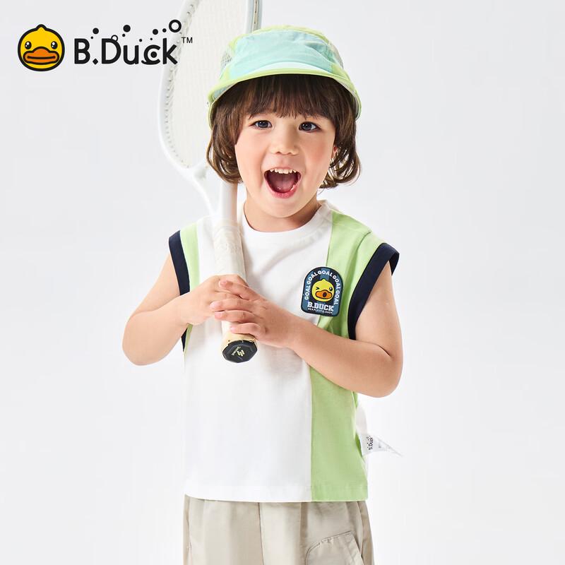 Мальчишеский хлопковый жилет без рукавов B.Duck 90
