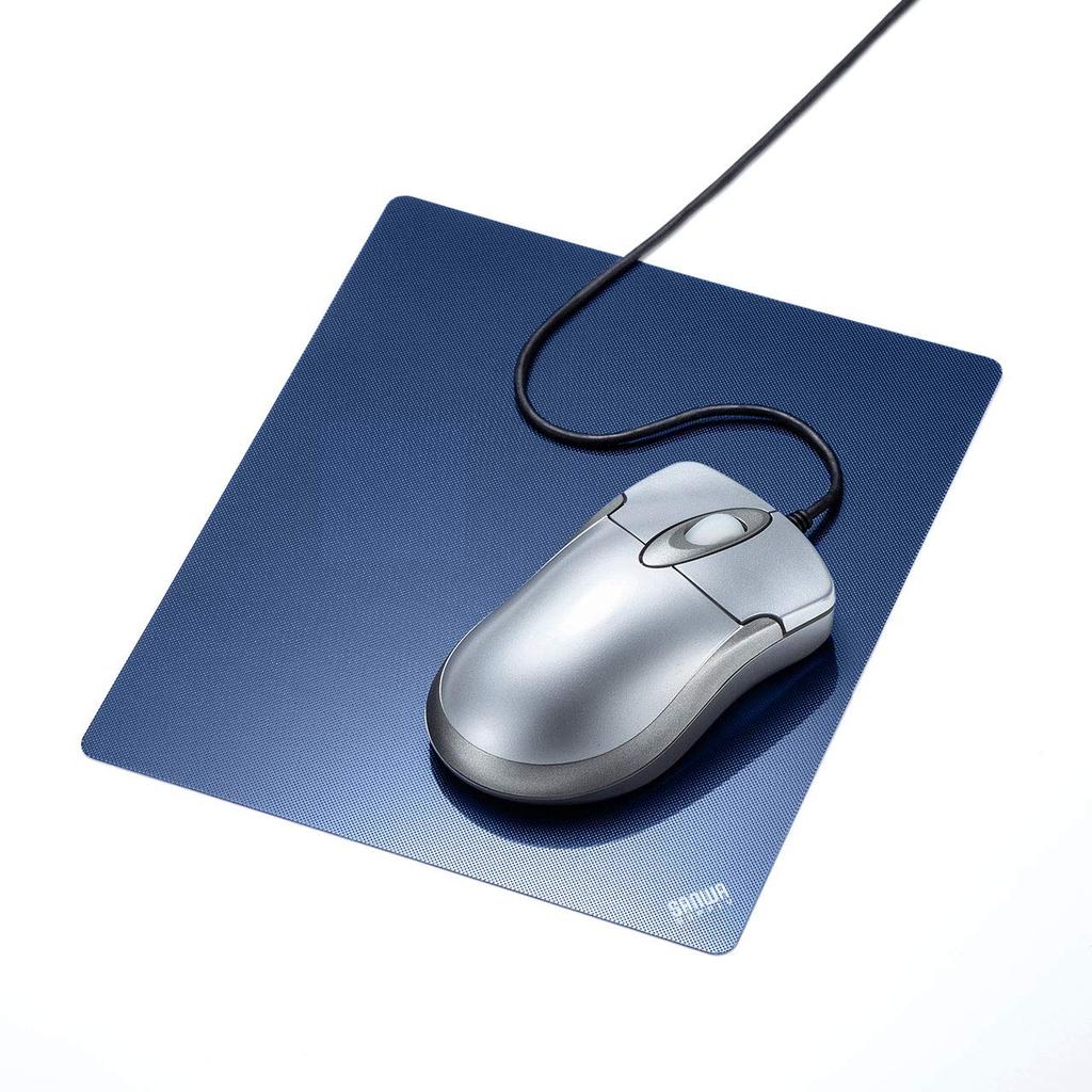 Sanwa Supply Thin Mouse Pad, Blue, MPD-RS1S-BL