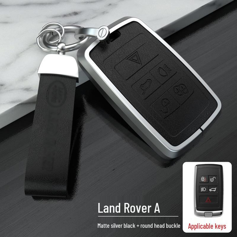 Land Rover & Jaguar Key Case for Range Rover Sport, Velar, Evoque, Discovery 4, Freelander 5.