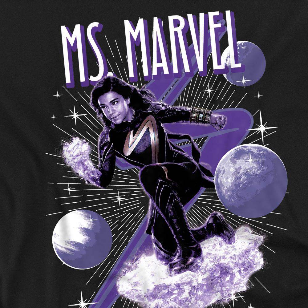 The Marvels Unisex Adult Cosmic Ms Marvel T-Shirt