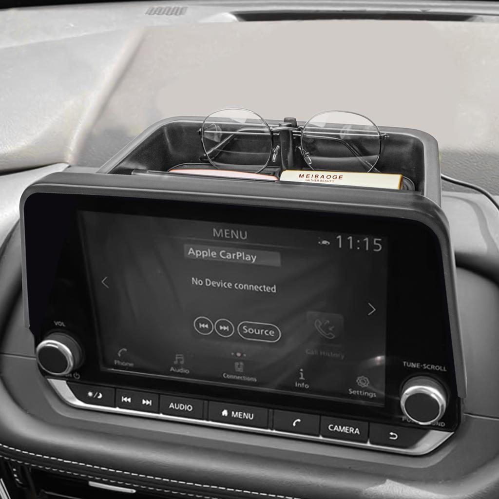 Car Storage Dashboard Tray  For Nissan X-trail Rogue 2025 2025 2025 2025 2025 Car Center Console Organizer Armrest Storage Box