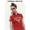 UR Women's Slim Fit Color Block Polo Shirt