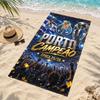 FC Porto Microfiber Beach Towel Quick Dry Sand Free Lightweight Beach Towels for Travel Swimming Camping