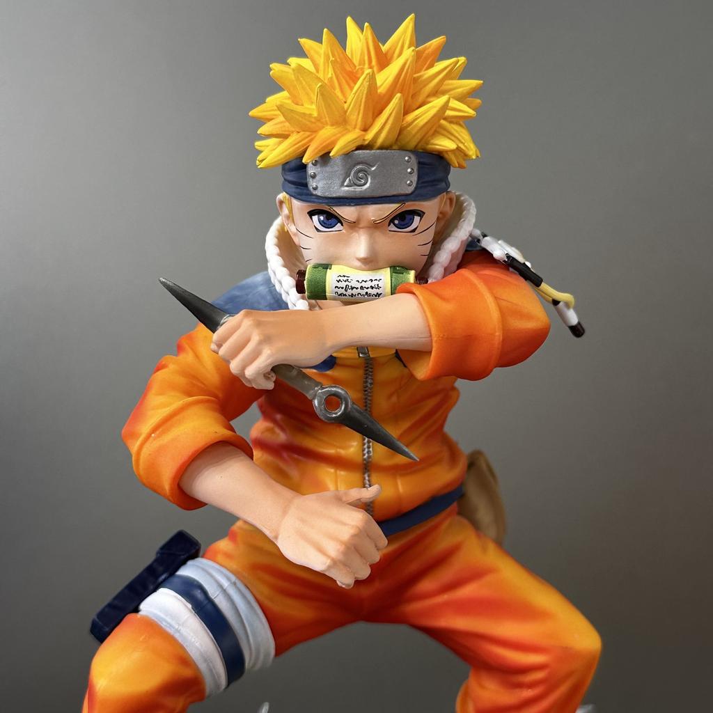 Platform Naruto Action Figure Childhood Series Shippuden Can move PVC Collectible Model 22cm/8.66Inch Anime Gift for Fans