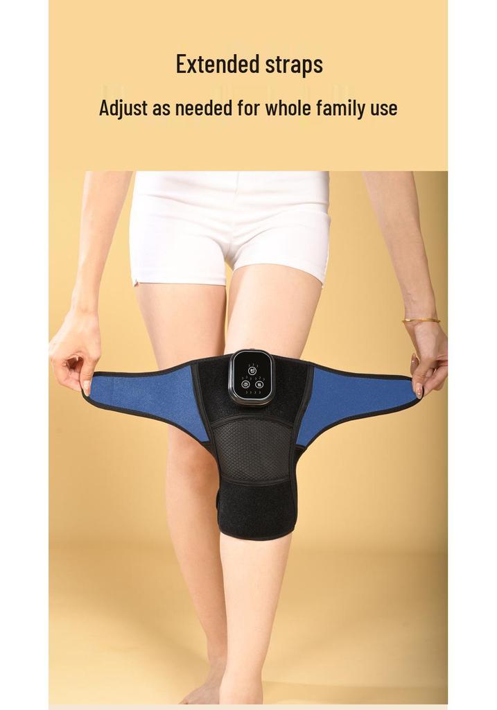 Electric Heated Knee Massager with Smart Temperature Control for Middle-aged and Elderly