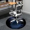 Ghostface Mask,Hockey Mask Chair mat Round Rug Office carpet, Non slip, Suitable for Living Rooms, Bedrooms,Decor1205725a