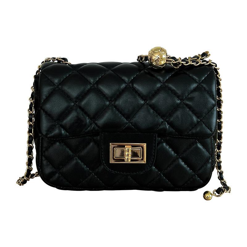 Rhombus bag New trendy small bag Women's bag Versatile rhombus chain bag Fashion shoulder messenger bag