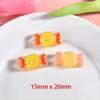 New Hot Sale Kawaii Cabochons Artificial Food Animal Fruit Design Resin with Flat Back for Souvenirs