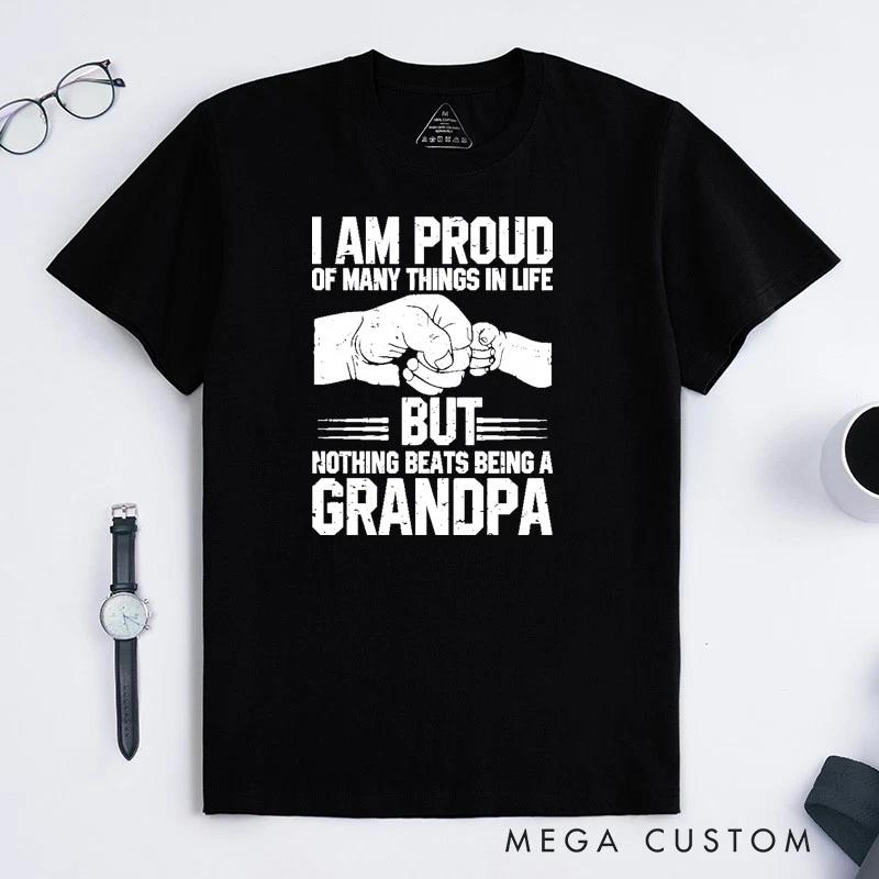 "Nothing can compare to the glory of being a grandfather" T-shirt