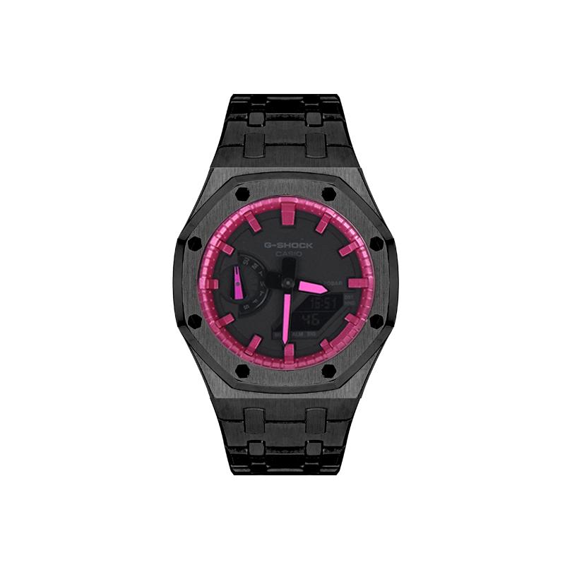 

CASIO Custom Collection Quartz Movement Watch Unisex Black Dial GA-2100-1A1(Watch8--)