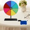 Tabletop Prize Turntable Set Erasable Pen Eraser Set Lucky Draw Roulette Wheel for Supermarkets Pub Gatherings Tradeshow Party