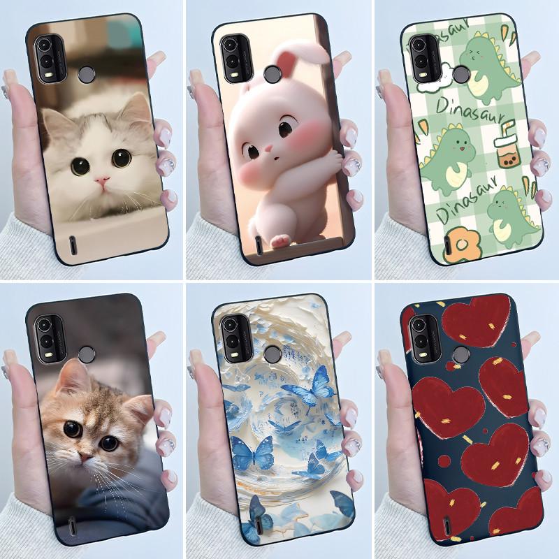 Custodia carina per Nokia G11 Plus / Nokia G11 / Nokia G21 Fundas Guscio Stampato Cover Protettiva Silicone Morbido Cartone Animato Custodia per Telefono