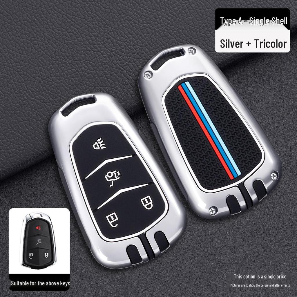 Cadillac XT Series Key Case: Compatible with XT5, XT4, XT6, XTS, CT4, CT5, CT6, ATSL, SRT, GT4