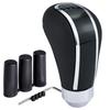 Bashineng 5 Speed Shift Knob Gear Lever Shift Lever PU Leather Transmission Suitable for