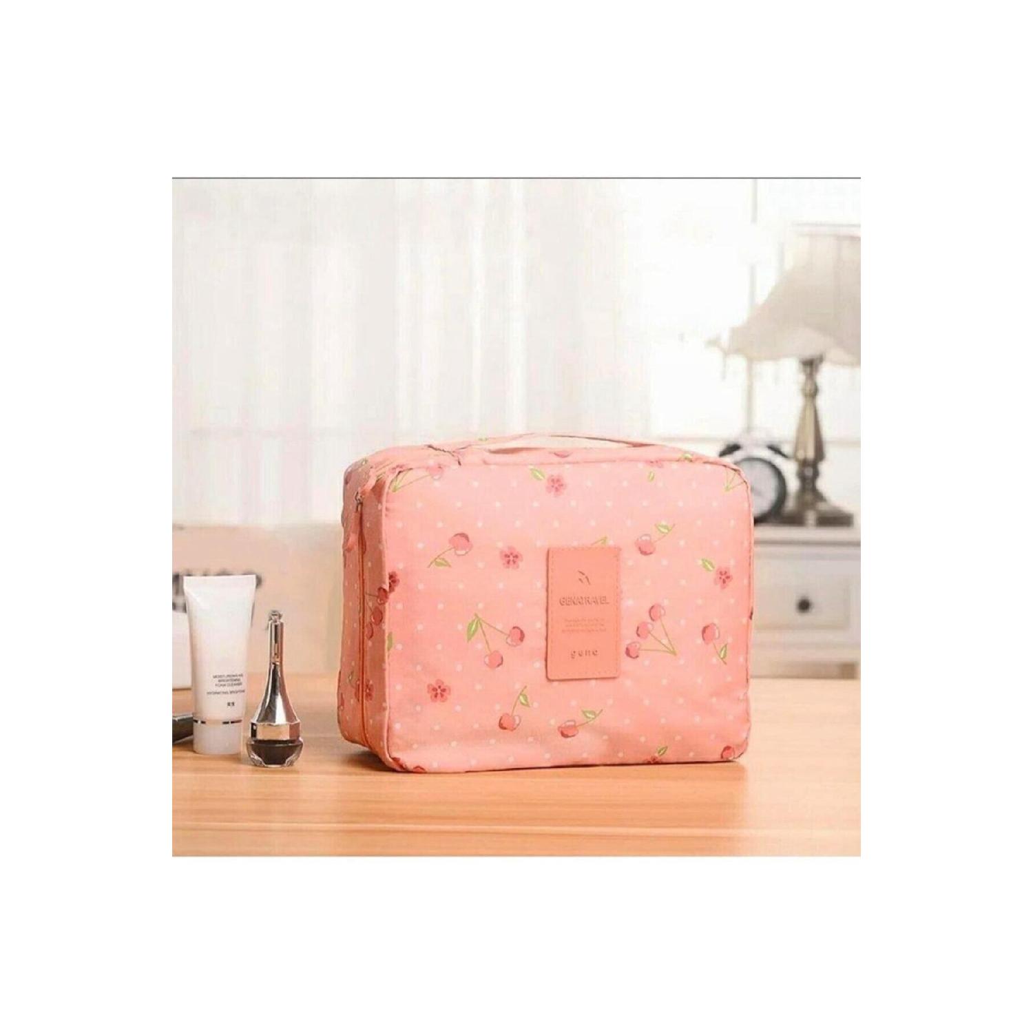 

Women s Makeup Bag Cherry Pattern колір синій белл