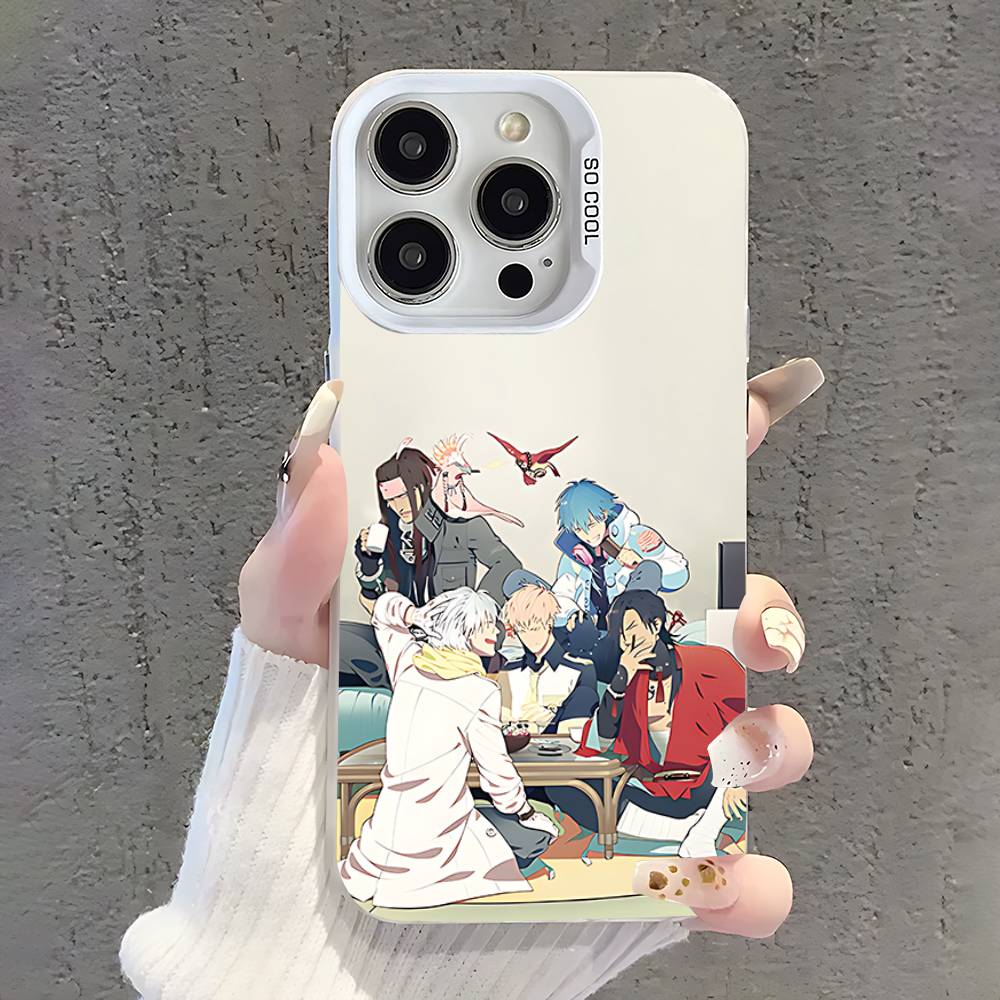 Game D-Dramatical M-Murder Phone Case For iPhone 17,16,15,14,13,12,11,Pro,XS,Max,Plus,Mini,SE White Candy Matte Shockproof Cover
