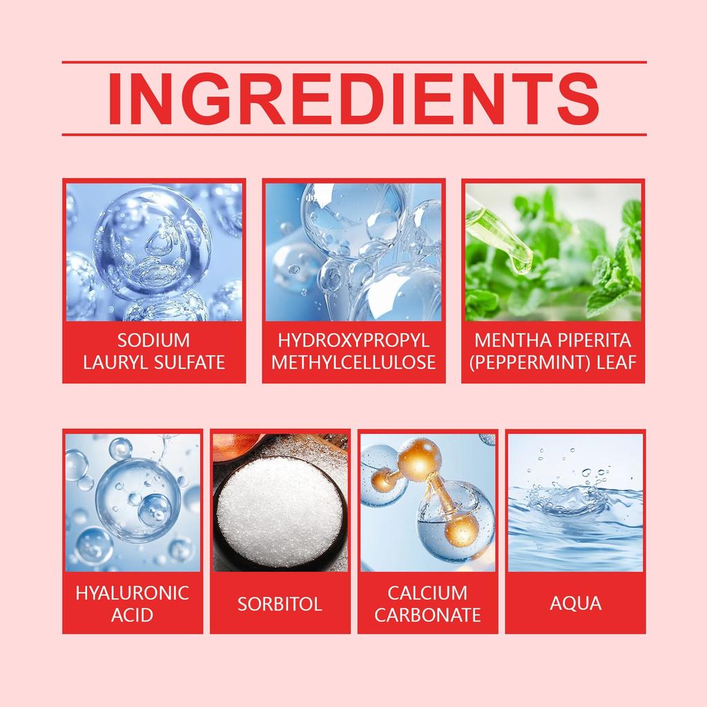 Hydroxyapatite Toothpaste Whitening Toothpaste, Fresh, Breath, Toothpaste, Toothpaste, Stain Removal, Complete Tooth Care  60G