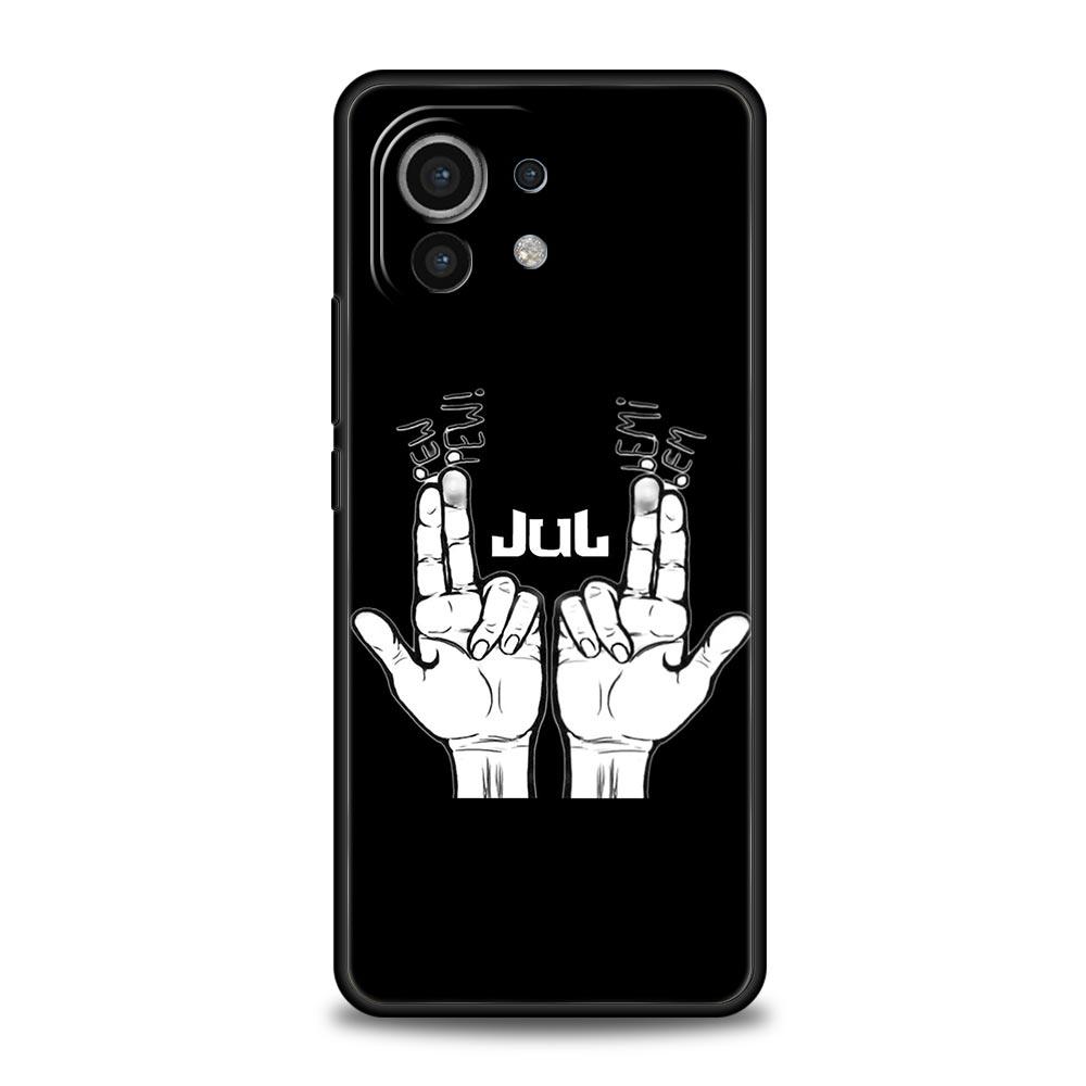 JuL Rapper Phone Case For Xiaomi 14 13T 12T Pro 12 13 11 Ultra Mi Note 10 Lite 10T 5G 11X Pro 11T 11i 9T Soft Silicone Cover