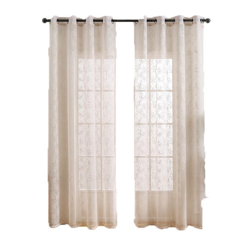 Chinesische einfache Grundlage, Zweige, Spitzengardinen, Wohnzimmer, Küche, Balkon, Arbeitszimmer, Spitze, Halbverdunkelnde Dekogardinen
