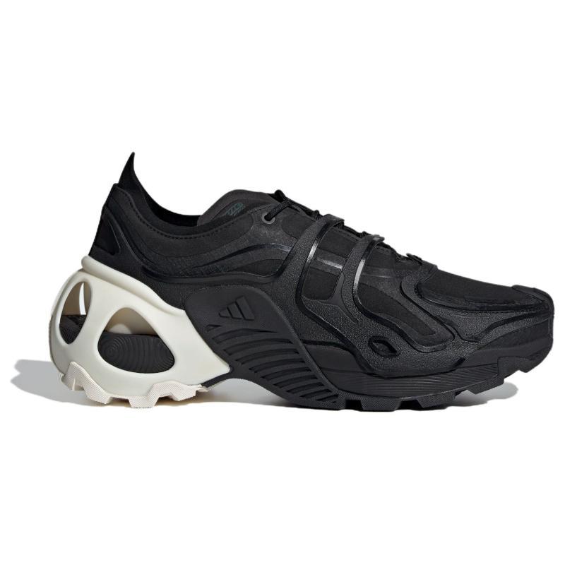 Adidas Wear-Resistant Low-Top Casual Running Shoes Unisex Black Sneakers ID3658