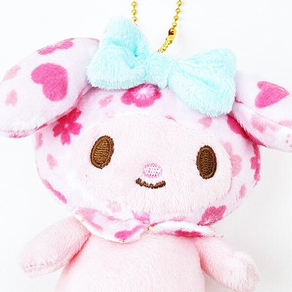 Sanrio Japanese Goods My Melody Plush Mascot Keychain
