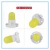 10PCS Interior Light T3 COB Wedge LED Auto Instrument Bulbs 12V Automóveis Car Styling Rosa Verde Azul Vermelho Amarelo Branco